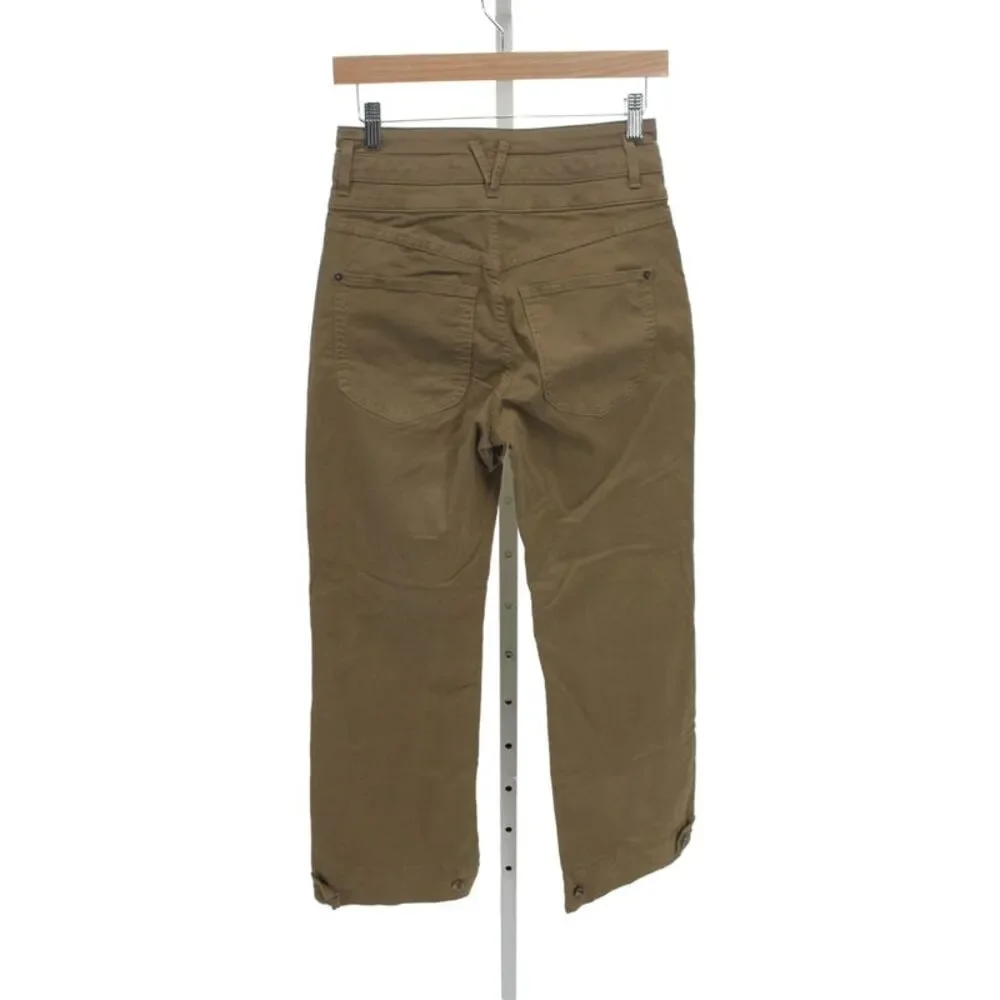 Veronica Beard Womens Brown Chino Pants High Rise Cotton Size 26